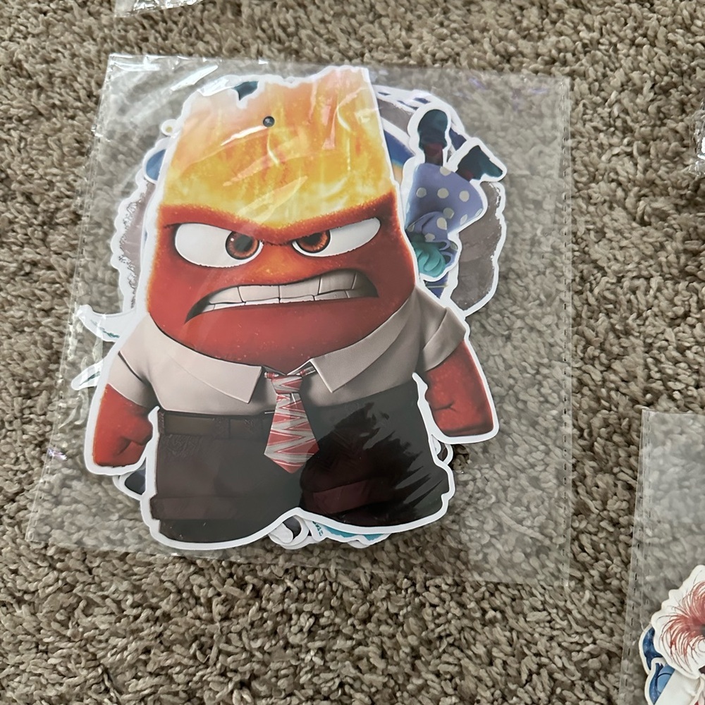 Inside Out Character Stickers - Picture 4 of 6